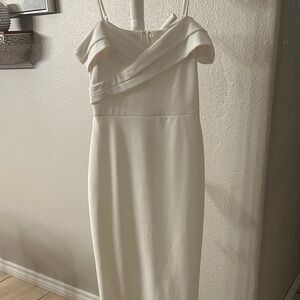Premier Strapless Cream Dress